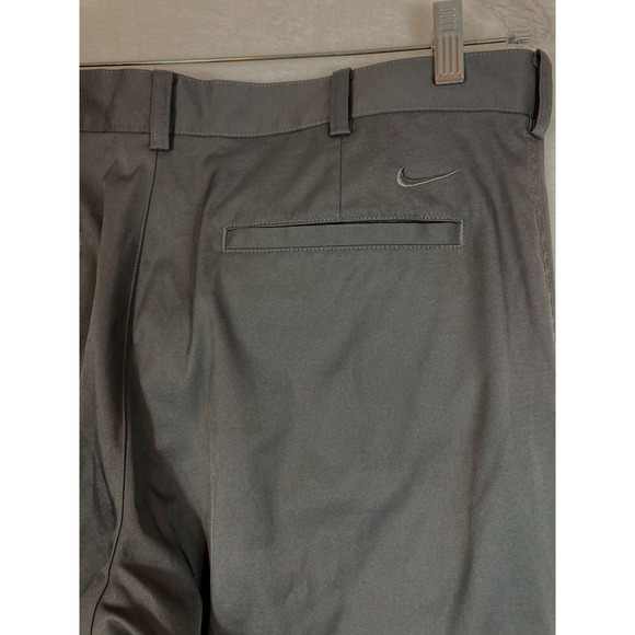 Nike Dri Fit Golf Pants Mens 34x32 Gray Flex Standard Fit Lightweight PGA Tour‎ - Picture 5 of 12